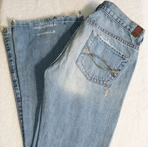 Vtg Y2K Abercrombie Madison Flare jeans 00/24